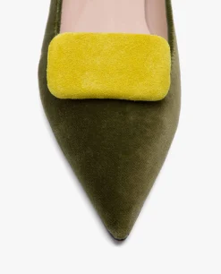Charms*Cuplé Adorno Para Zapato Serraje Amarillo
