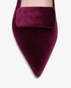 Charms*Cuplé Adorno Para Zapato Terciopelo Lila