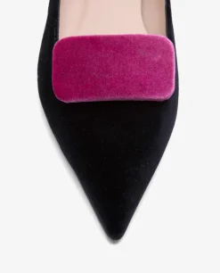 Charms*Cuplé Adorno Para Zapato Terciopelo Rosa