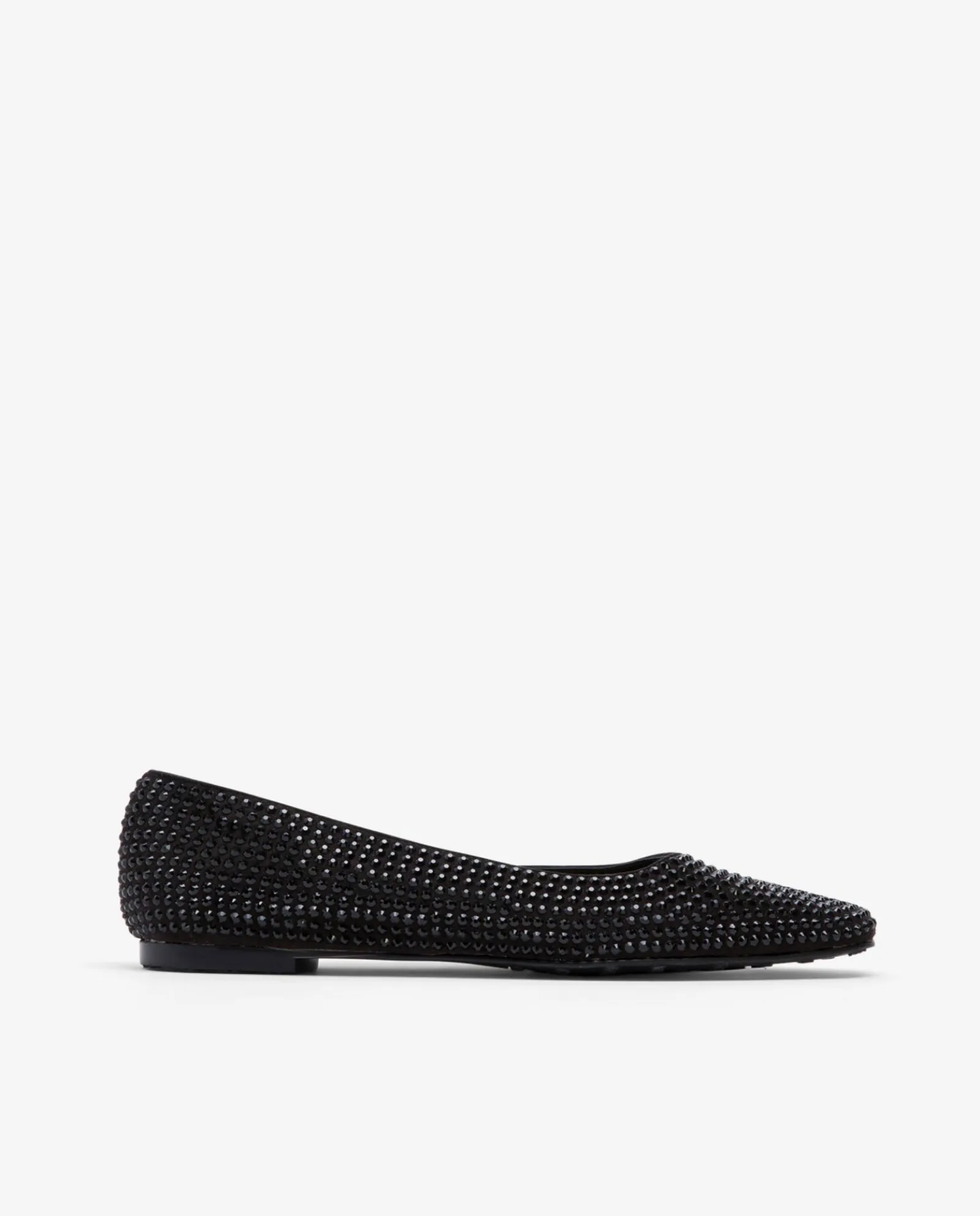 Mocasines Y Bailarinas*Cuplé Bailarina Strass Negro