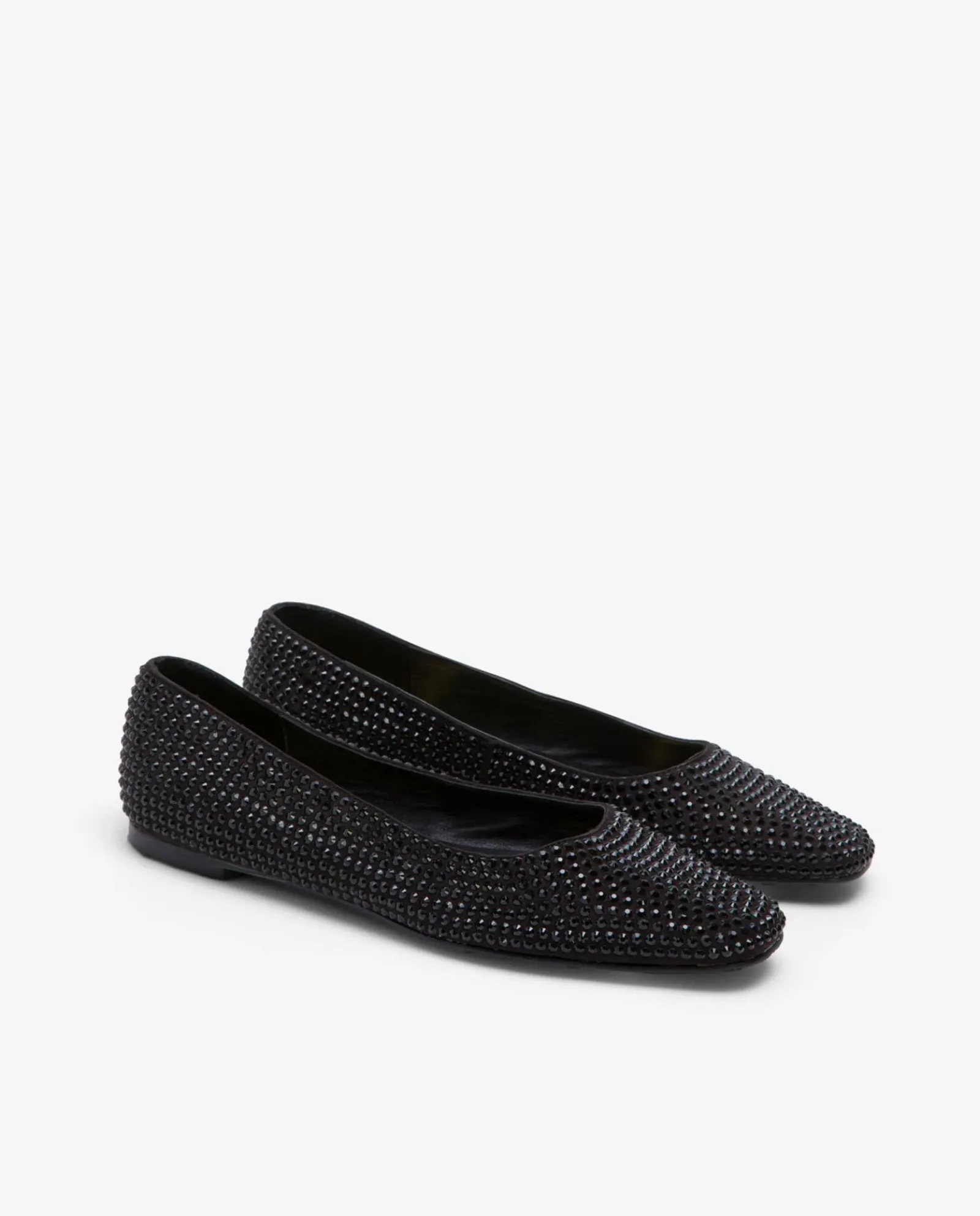 Mocasines Y Bailarinas*Cuplé Bailarina Strass Negro