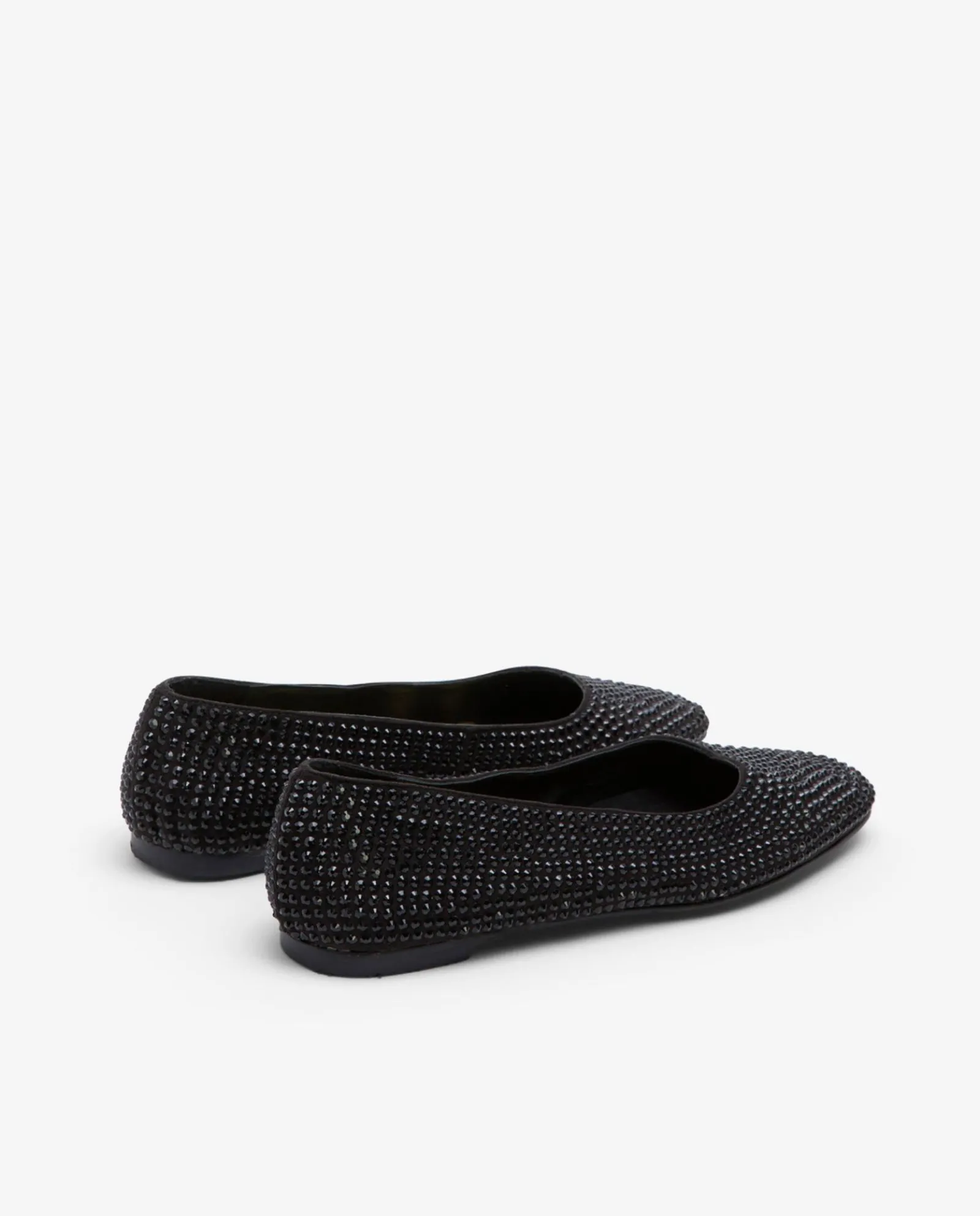 Mocasines Y Bailarinas*Cuplé Bailarina Strass Negro