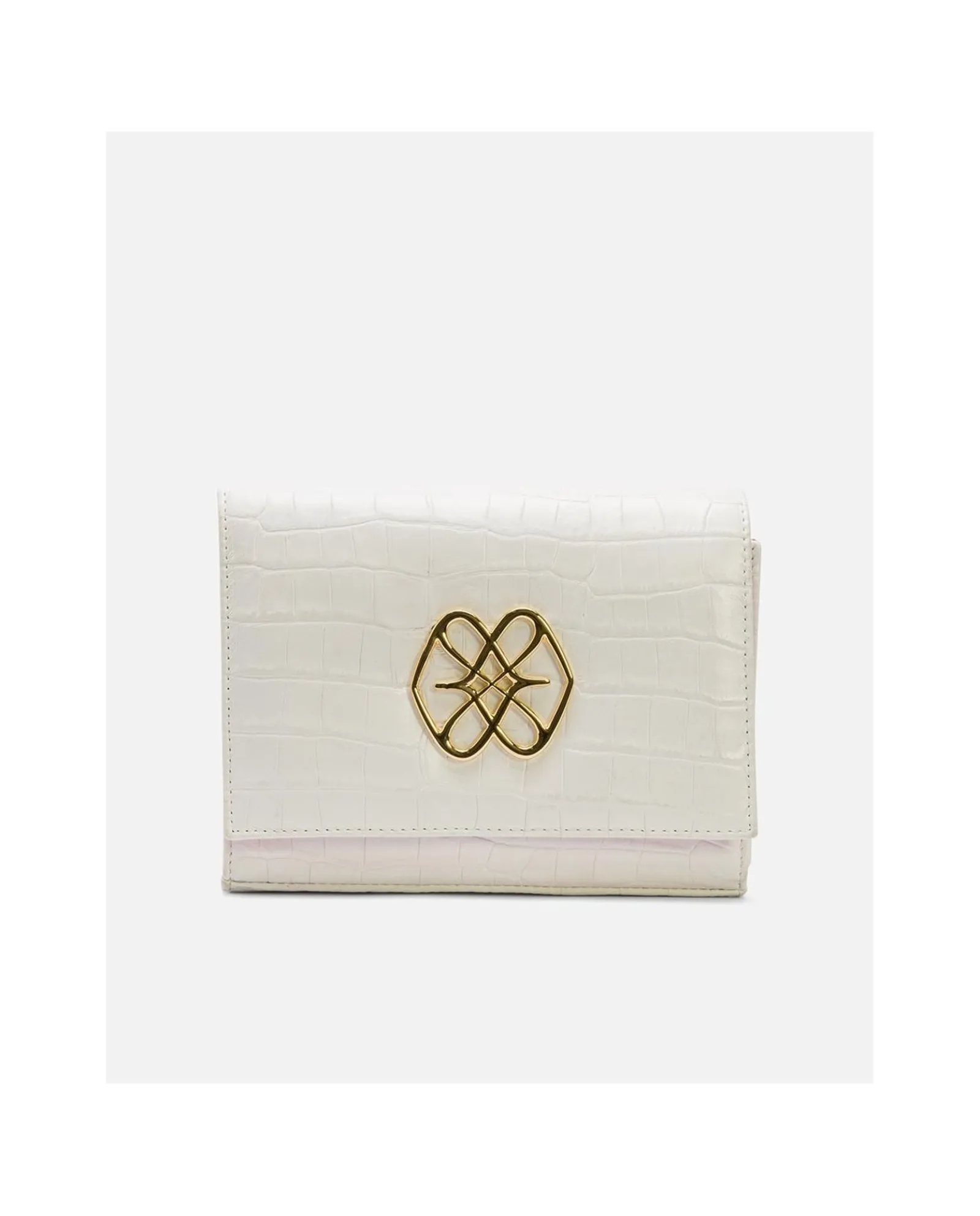 Bandoleras*Cuplé Bandolera Mini Logo Cuple Napa Coco Blanco