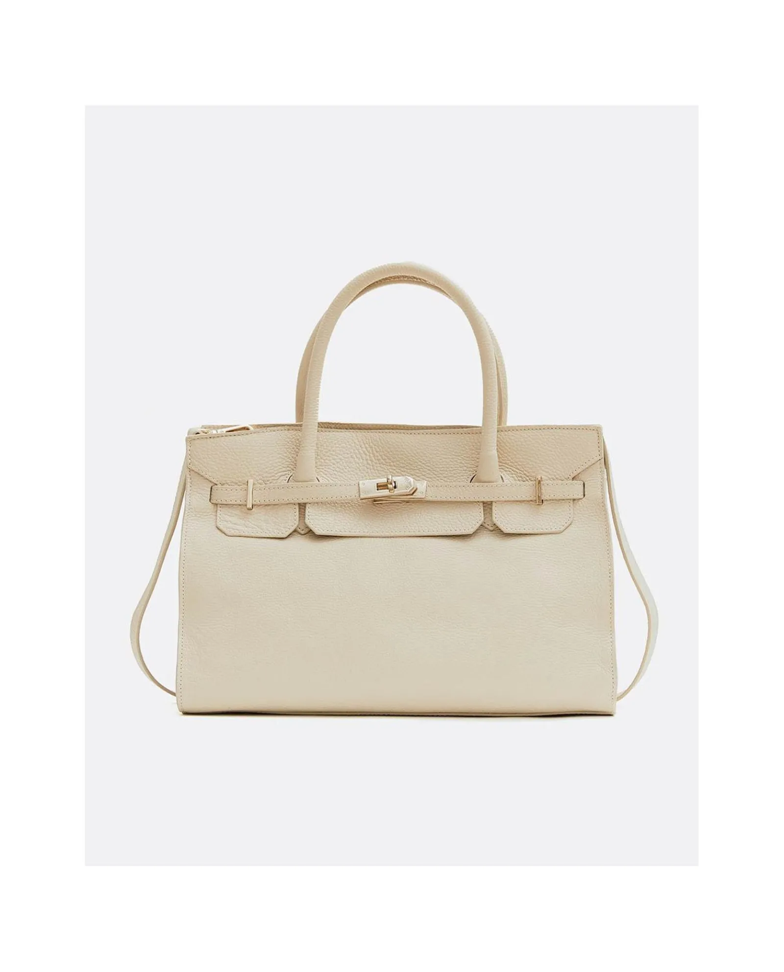 Shoppers Y Bolsos Hombro*Cuplé Bolso Berta Napa Bugui Beig