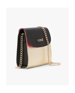 Bandoleras*Cuplé Bolso Cruzar Piel Oro