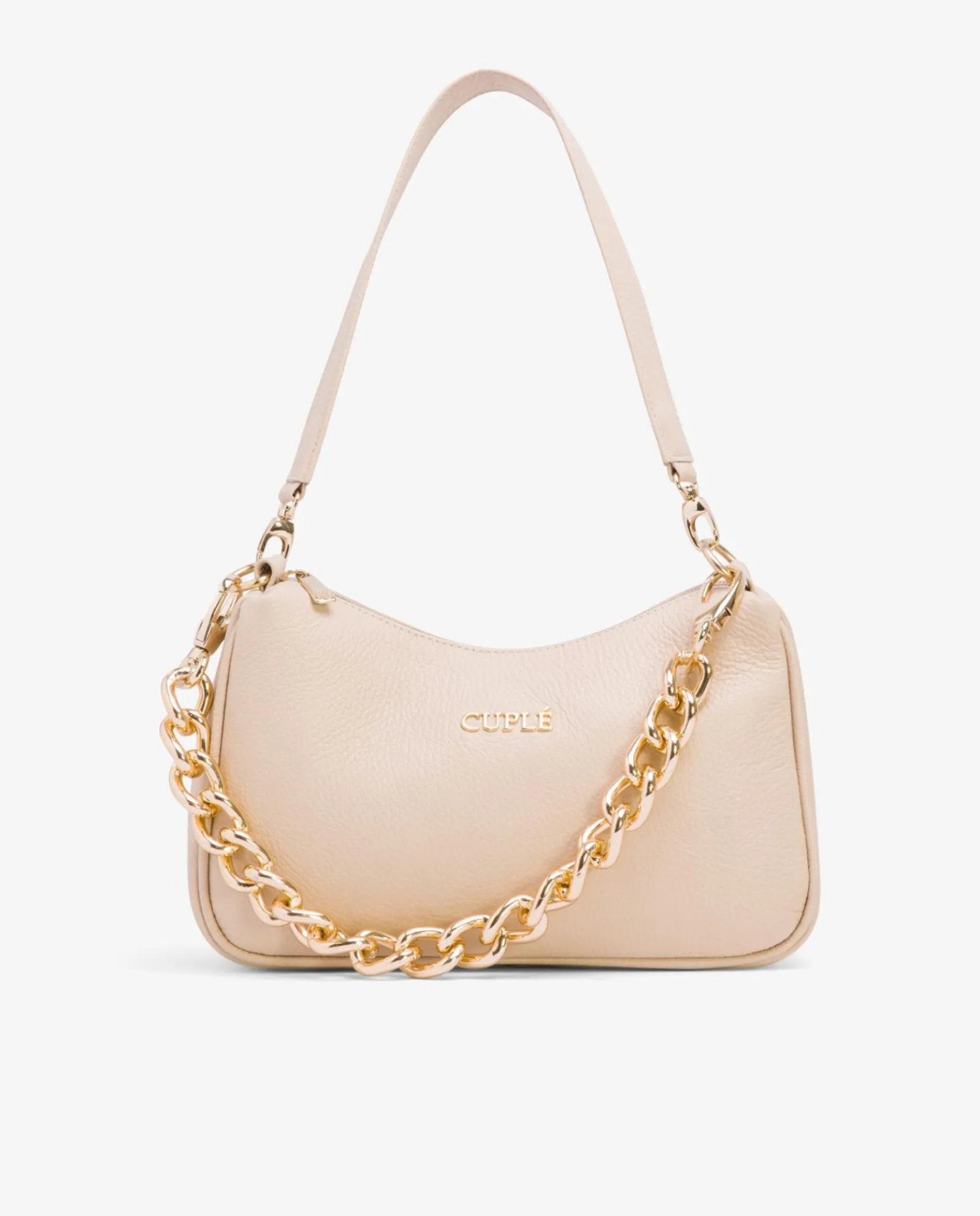 Shoppers Y Bolsos Hombro*Cuplé Bolso Fatima Napa Bugui Beig