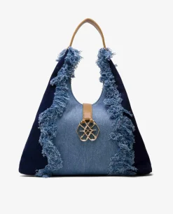 Shoppers Y Bolsos Hombro*Cuplé Bolso Hobo Vaquero Marino