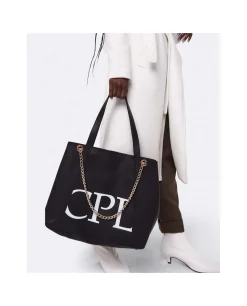 Shoppers Y Bolsos Hombro*Cuplé Bolso Napa Romana Negro