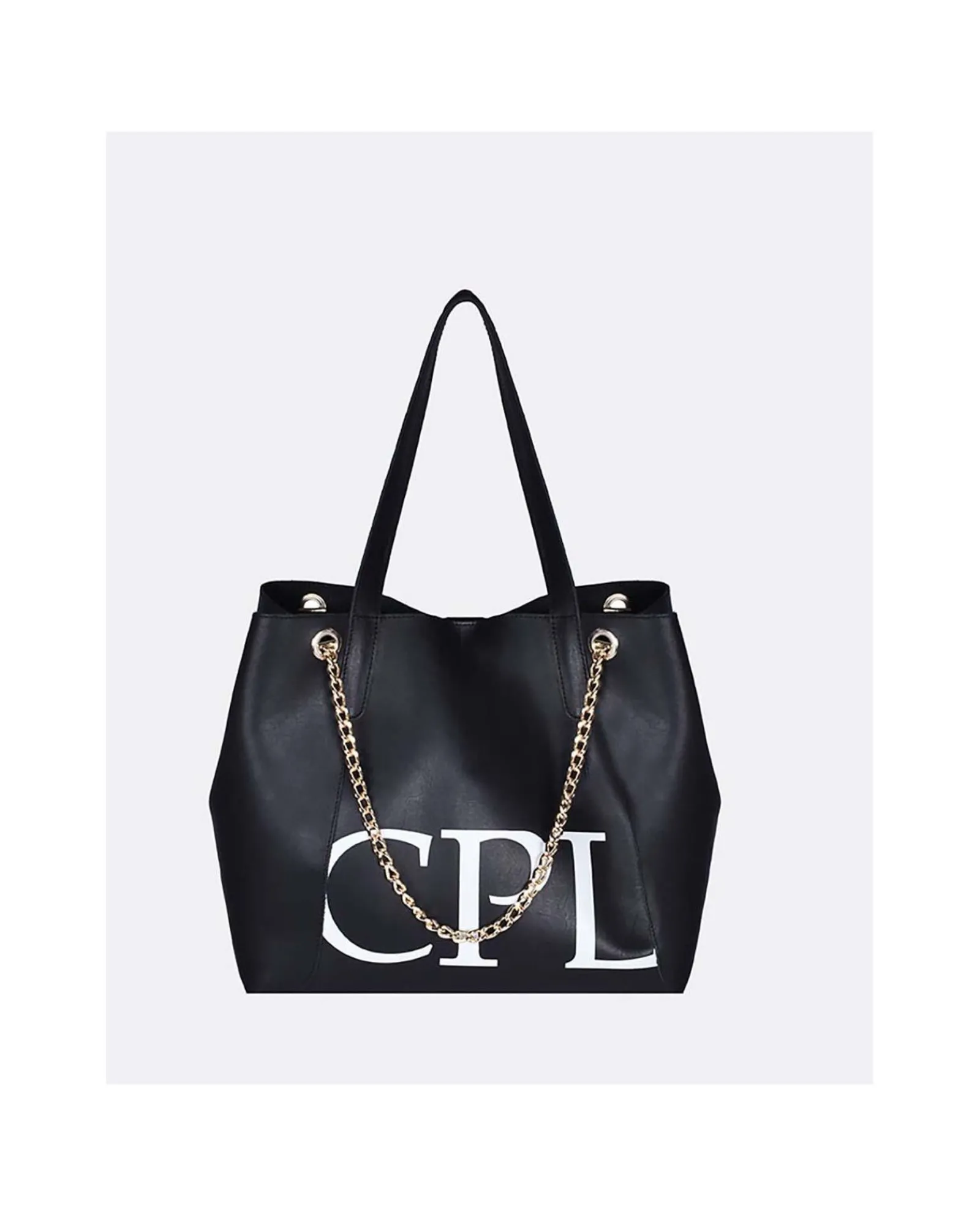 Shoppers Y Bolsos Hombro*Cuplé Bolso Napa Romana Negro