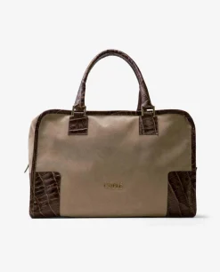 Shoppers Y Bolsos Hombro*Cuplé Bolso Rectangular Serraje Gris
