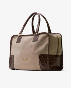 Shoppers Y Bolsos Hombro*Cuplé Bolso Rectangular Serraje Gris