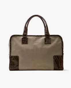 Shoppers Y Bolsos Hombro*Cuplé Bolso Rectangular Serraje Gris