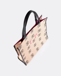 Shoppers Y Bolsos Hombro*Cuplé Bolso Shopper Personalizado Logos Rectos Tejido Es