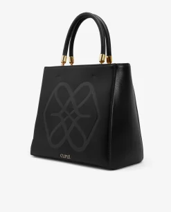 Shoppers Y Bolsos Hombro*Cuplé Bolso Tote Logo Tecnopiel Negro