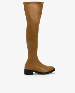 Botas Y Botines*Cuplé Bota Alta Tecnopiel Cuero