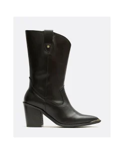 Botas Y Botines*Cuplé Bota Cow Is Napa Negro