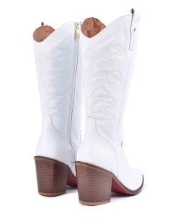 Botas Y Botines*Cuplé Bota Cow Napa Blanco