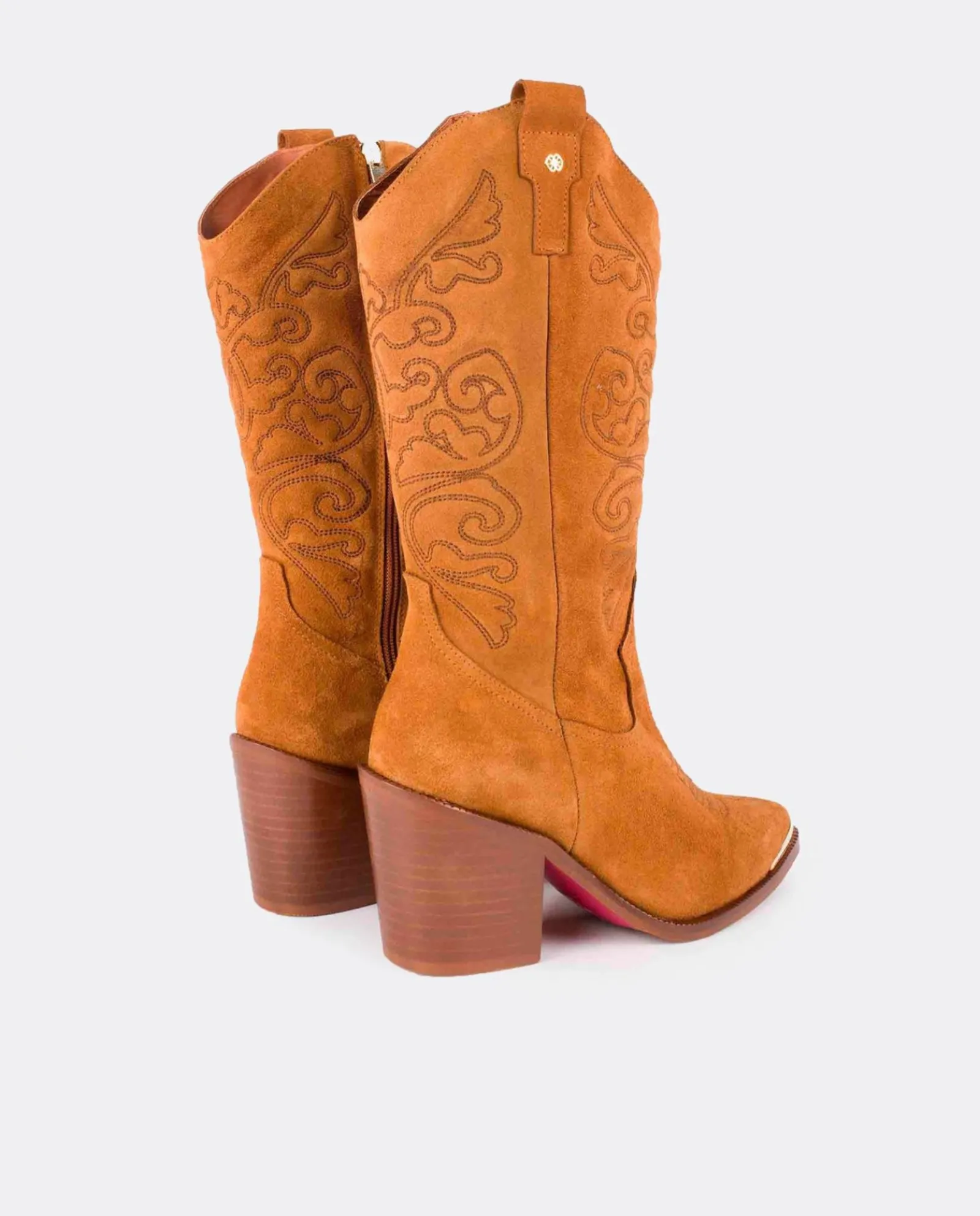 Botas Y Botines*Cuplé Bota Cow Serraje Cuero