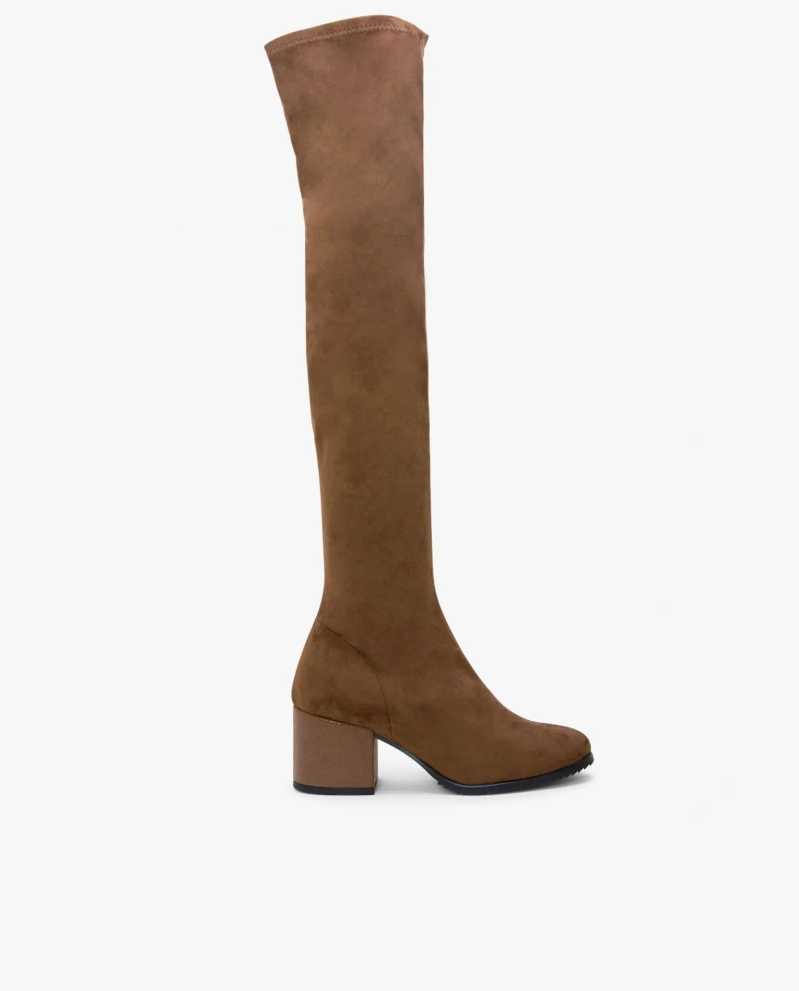 Botas Y Botines*Cuplé Bota Mosquetera Strech Ultrasuede Strech Cuero
