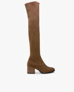 Botas Y Botines*Cuplé Bota Mosquetera Strech Ultrasuede Strech Cuero