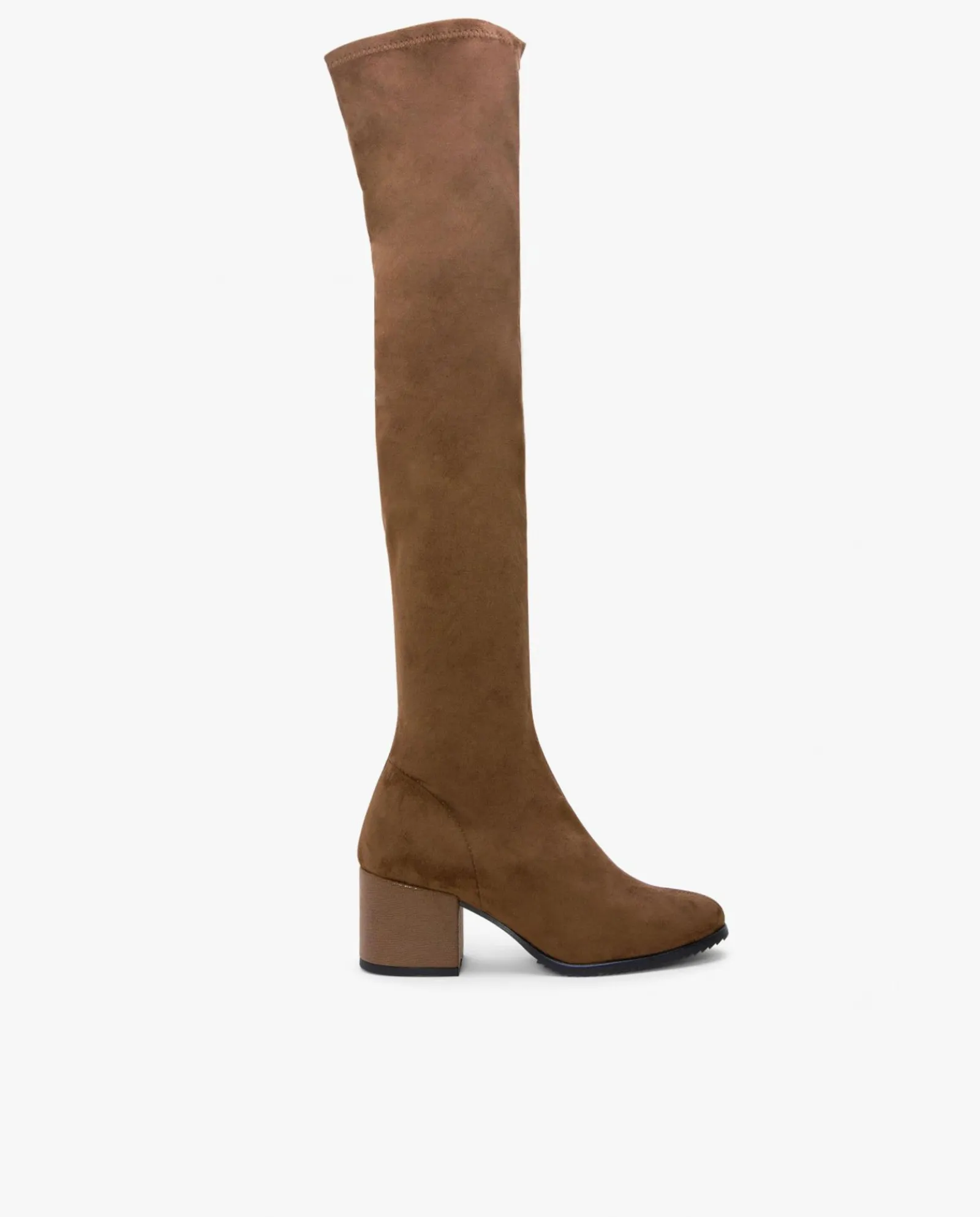 Botas Y Botines*Cuplé Bota Mosquetera Strech Ultrasuede Strech Cuero