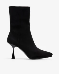Botas Y Botines*Cuplé Botin T/A Ultrasuede Strech Negro