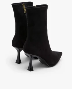 Botas Y Botines*Cuplé Botin T/A Ultrasuede Strech Negro