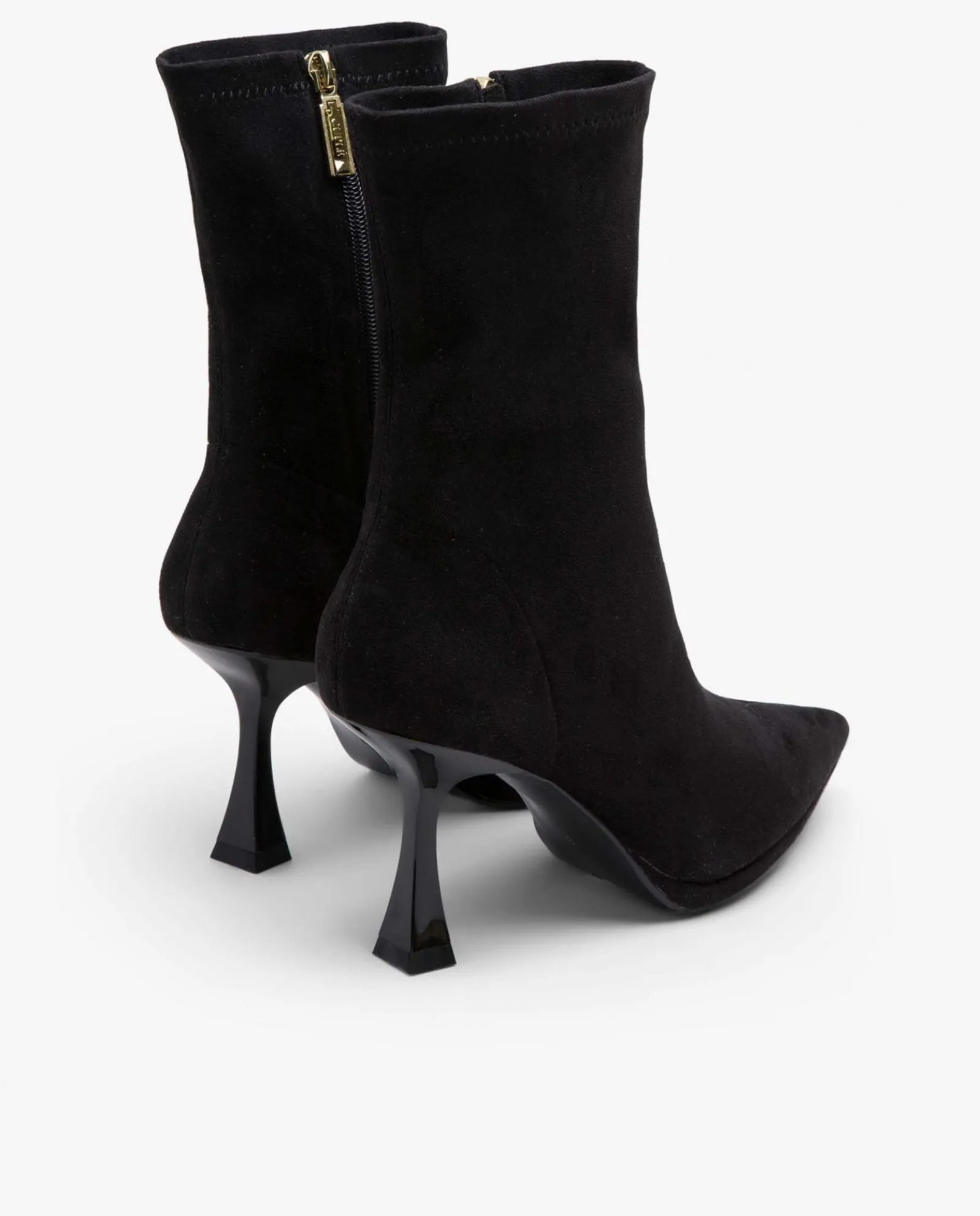 Botas Y Botines*Cuplé Botin T/A Ultrasuede Strech Negro