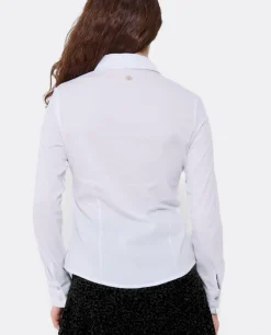 Camisas Y Tops*Cuplé Camisa Entallada Popelin Blanco