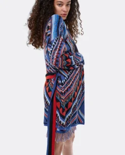Chaquetas Y Abrigos*Cuplé Cardigan Etnico Punto Tricot Multicolor