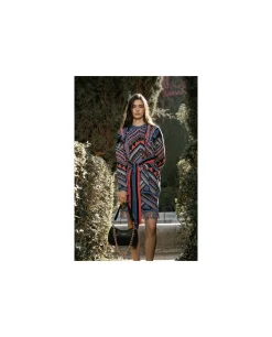 Chaquetas Y Abrigos*Cuplé Cardigan Etnico Punto Tricot Multicolor