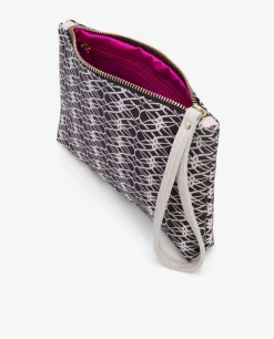 Bolsos Mano*Cuplé Cartera Ultrasuede Monogram