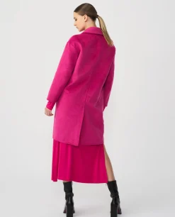 Chaquetas Y Abrigos*Cuplé Chaqueta Larga Pano Fucsia