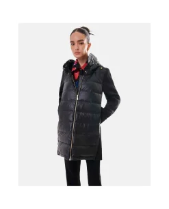 Chaquetas Y Abrigos*Cuplé Chaqueta Neopreno Larga Neopreno Negro