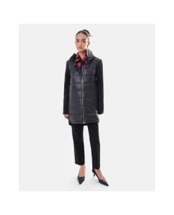 Chaquetas Y Abrigos*Cuplé Chaqueta Neopreno Larga Neopreno Negro