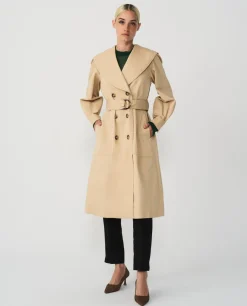Chaquetas Y Abrigos*Cuplé Gabardina Sarga Beig