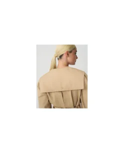 Chaquetas Y Abrigos*Cuplé Gabardina Sarga Beig