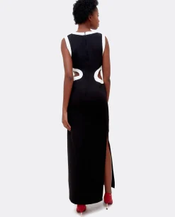 Vestidos*Cuplé Maxi Vestido Cut Out