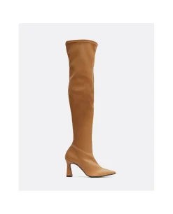 Botas Y Botines*Cuplé Maxibota T/A Tecnopiel Camel