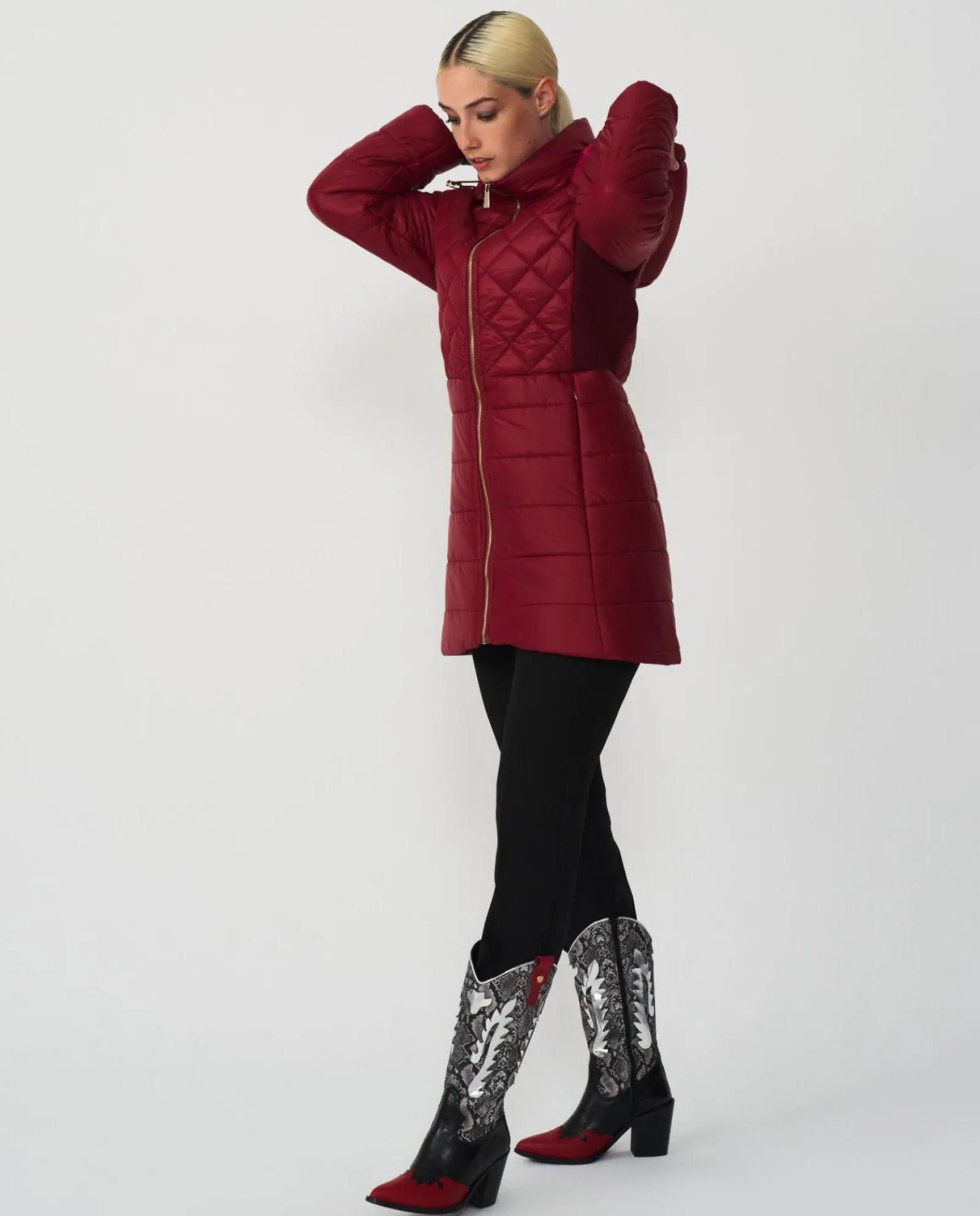 Chaquetas Y Abrigos*Cuplé Parka Nylon Burdeos