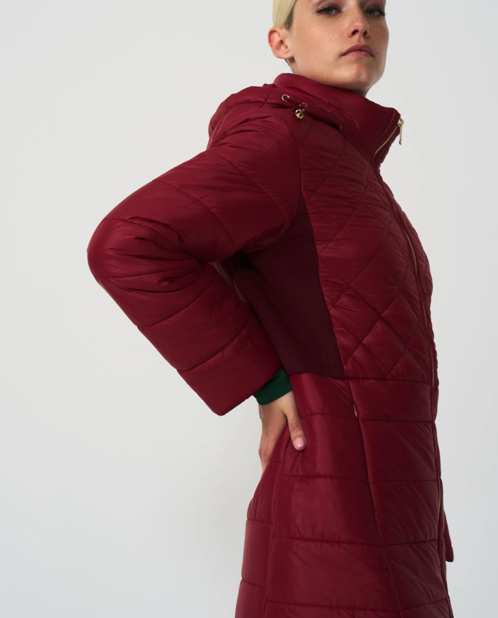 Chaquetas Y Abrigos*Cuplé Parka Nylon Burdeos
