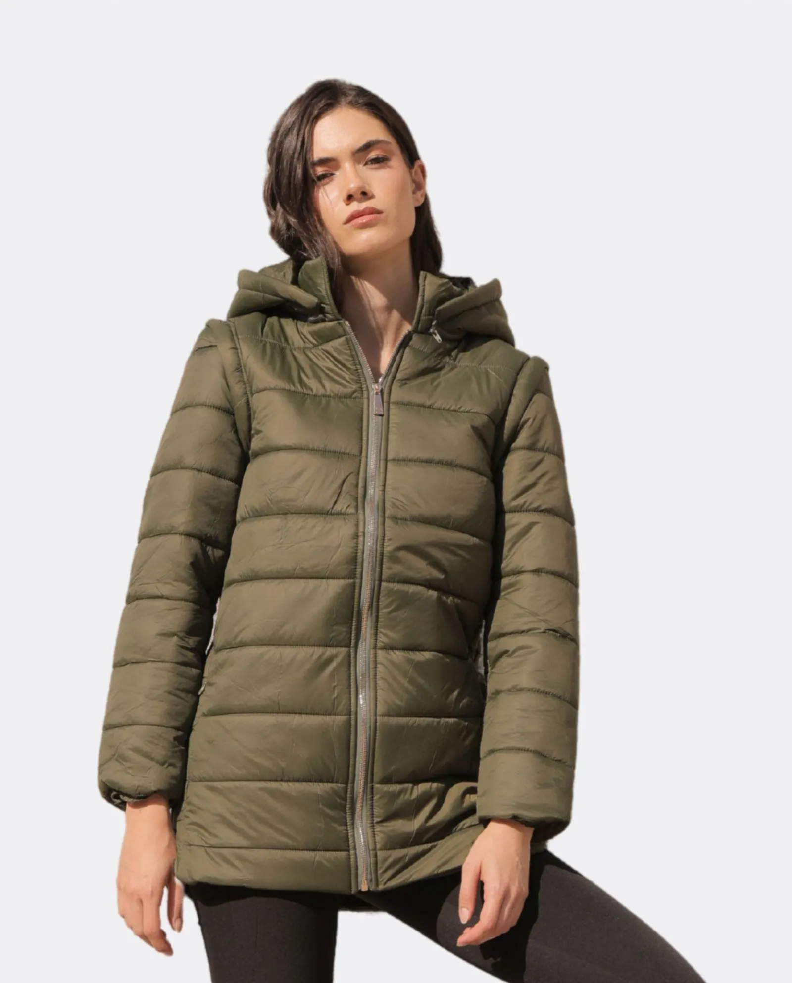 Chaquetas Y Abrigos*Cuplé Parka Nylon Verde