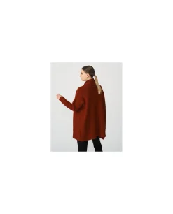 Sudaderas Y Jerseis*Cuplé Rebeca Crochet Punto Naranja
