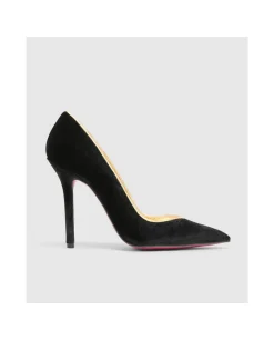 Zapatos Tacón*Cuplé Salonjerez Alto Terciopelo Negro