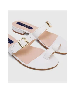Special Prices*Cuplé Sandalia Barbate Napa Blanco
