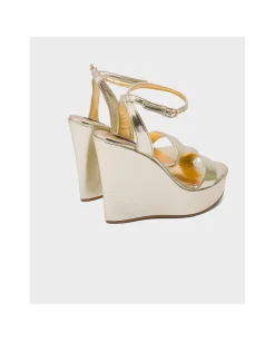 Special Prices*Cuplé Sandalia Grazalema Lame Metalizado Oro