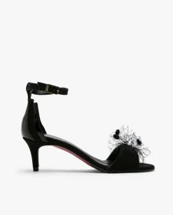 Sandalias*Cuplé Sandalia Pala Ultrasuede Negro