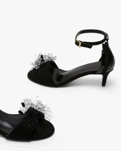 Sandalias*Cuplé Sandalia Pala Ultrasuede Negro