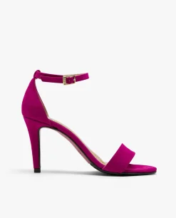 Sandalias*Cuplé Sandalia Pulsera Ultrasuede Fucsia
