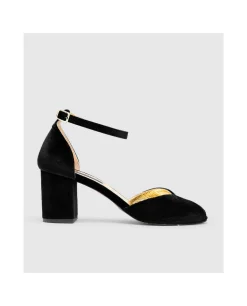 Special Prices*Cuplé Sandalia Sanlucar Terciopelo Negro